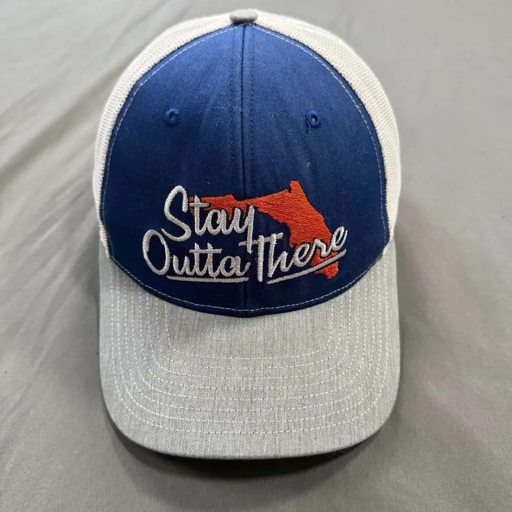 Richardson Style 112 Stay Outta There Florida Mesh Trucker Hat Cap
